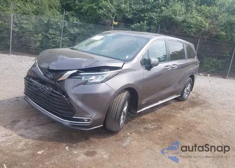 2021 Toyota Sienna Xle from USA, damaged, VIN 5TDYSKFC9MS014413